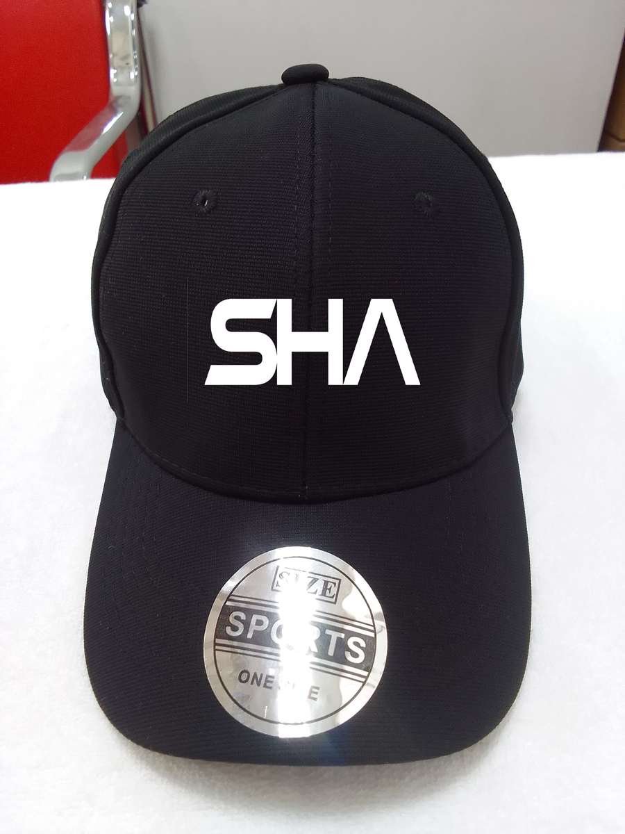 Black Cap Mock Up FlexiFit Caps UAE