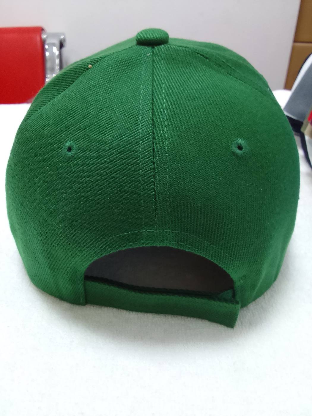 Dark Green Back Acrylic Caps UAE