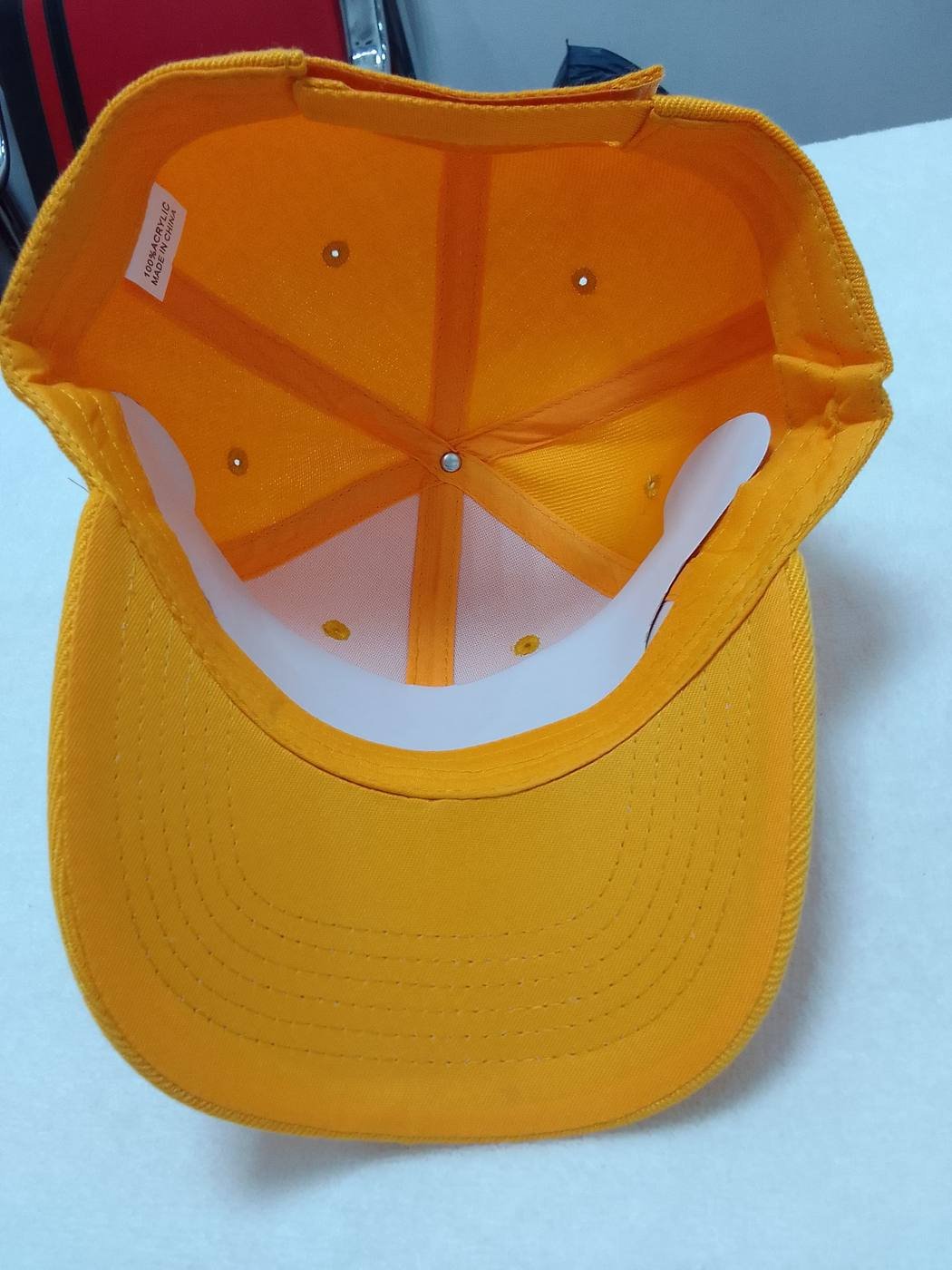 Orange Acryllic Cap Inside Acrylic Caps UAE