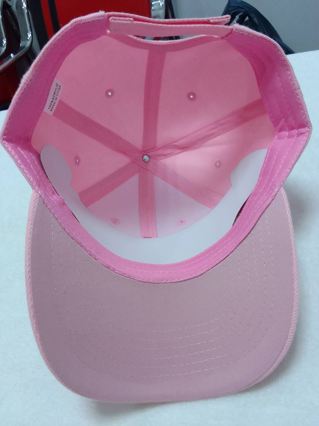 Pink Acryllic Cap Inside Acrylic Caps UAE