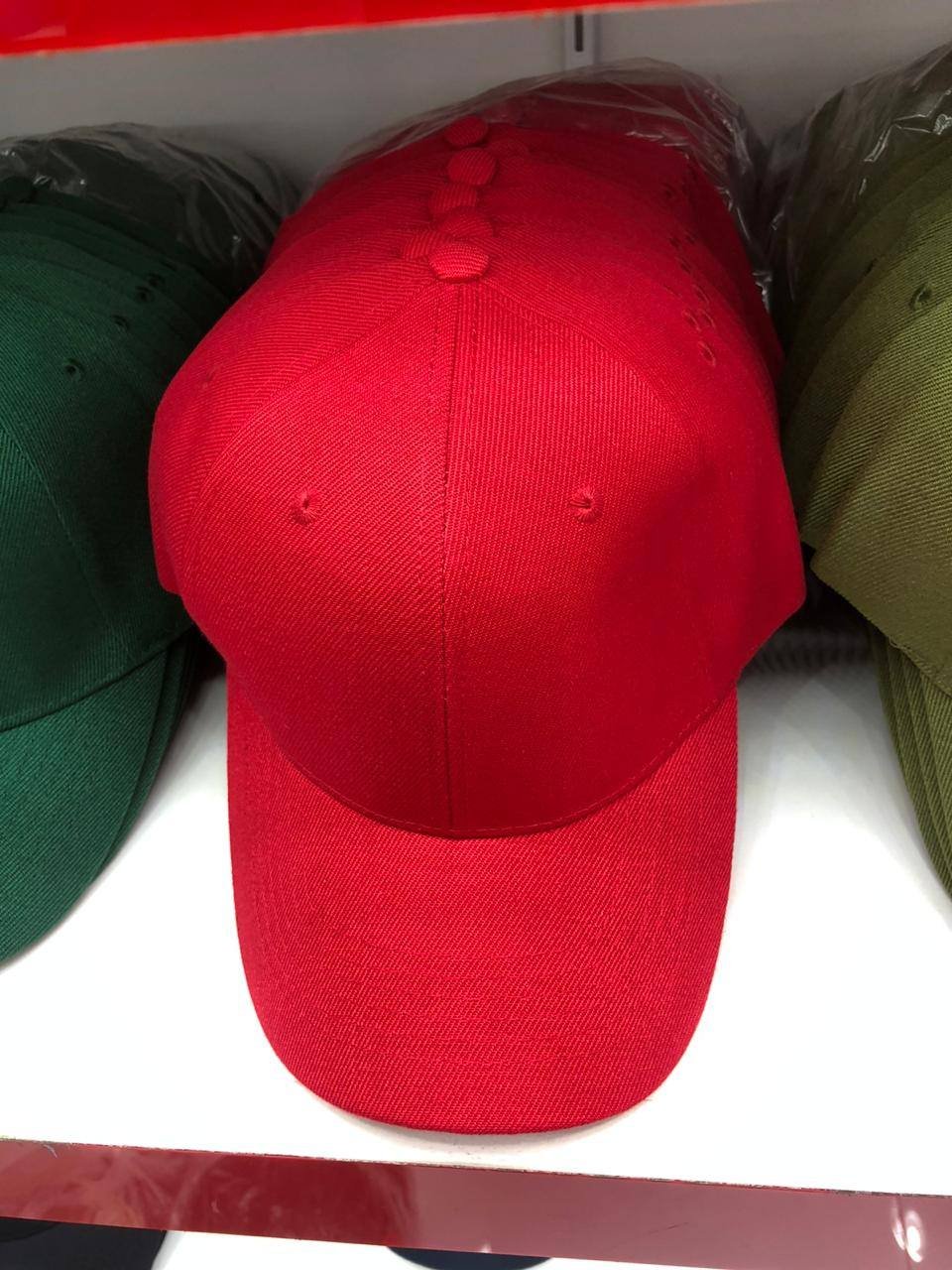 Red Acryllic Front Acrylic Caps UAE