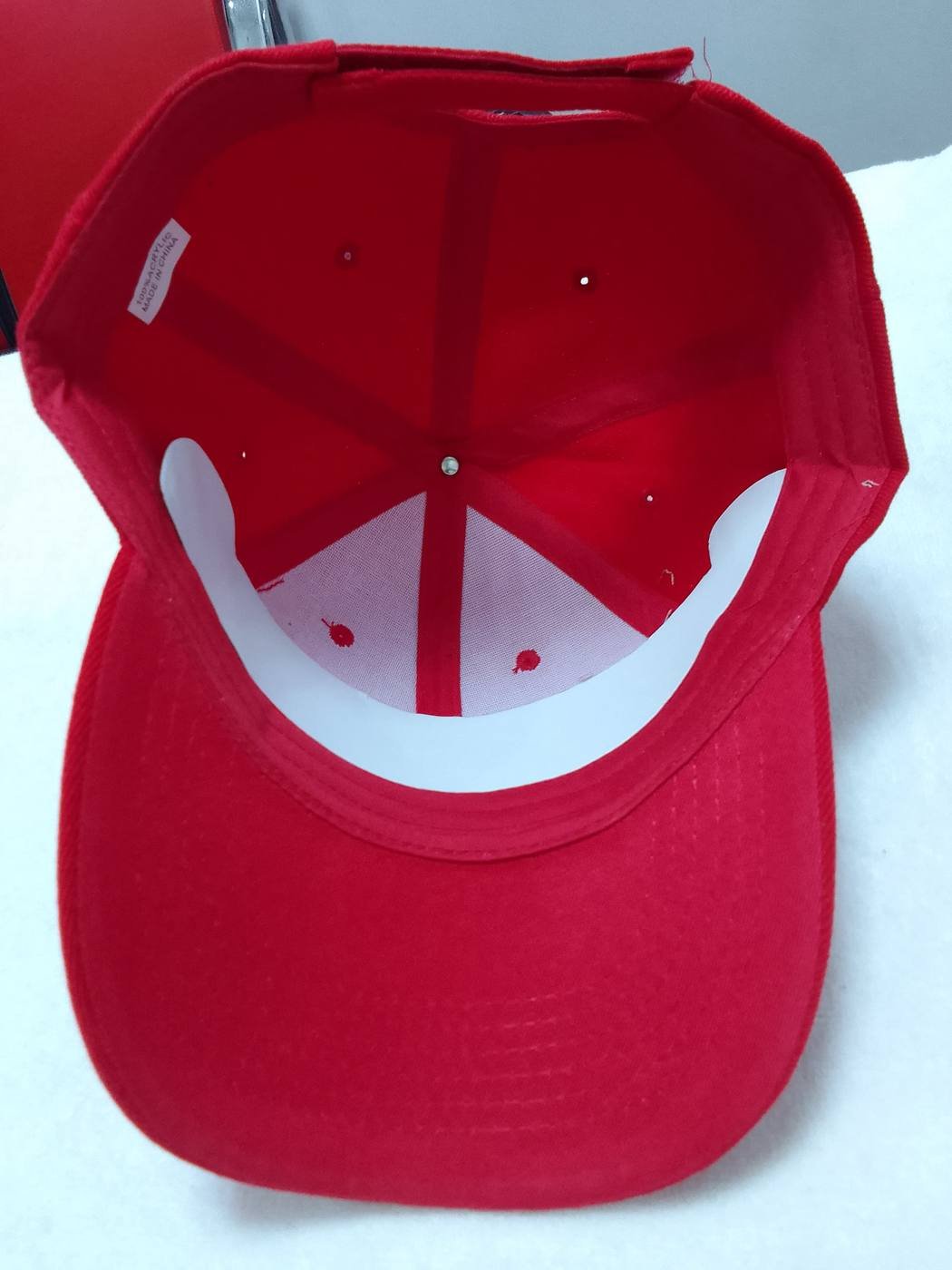 Red Acryllic Inside Acrylic Caps UAE
