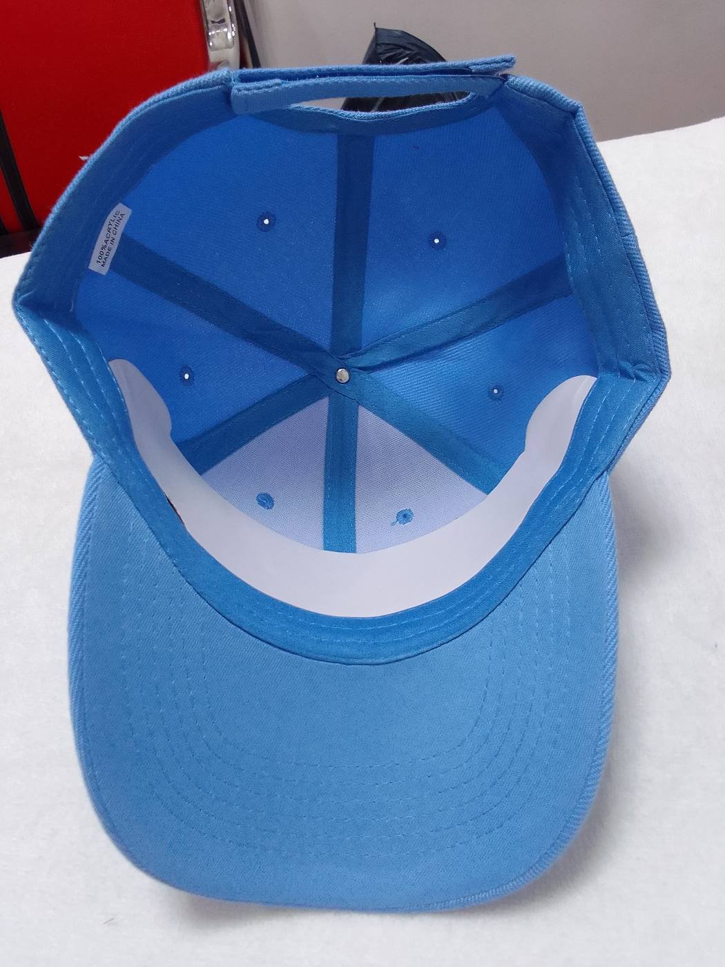 Sky Blue Acryllic Inside Acrylic Caps UAE