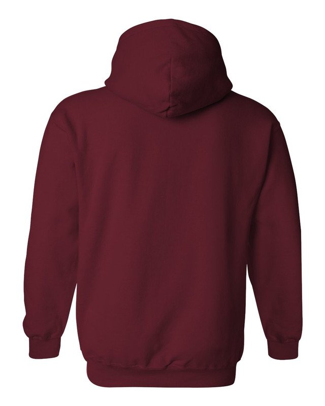 Burgancy Color Basic Hoodie UAE