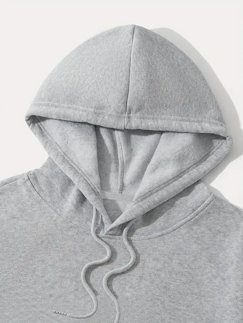 Light Gray Basic Hoodie UAE