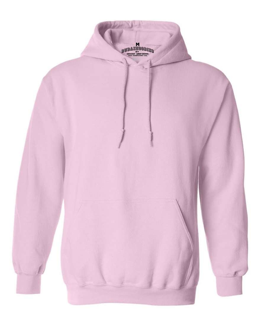 Light Pink Basic Hoodie UAE
