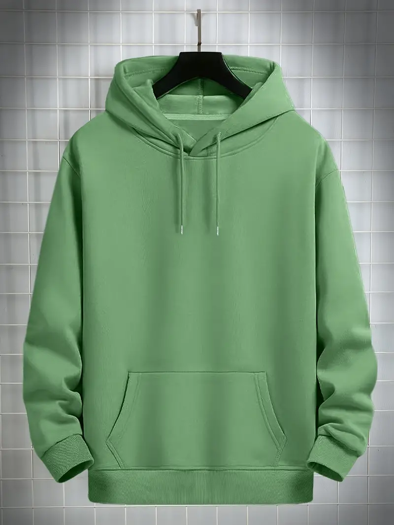 Olive Green Basic Hoodie UAE