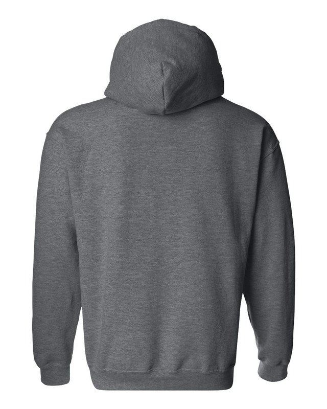 Steel Gray Hoody Back View UAE