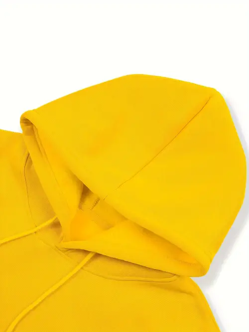 Golden Yellow Basic Hoodie UAE