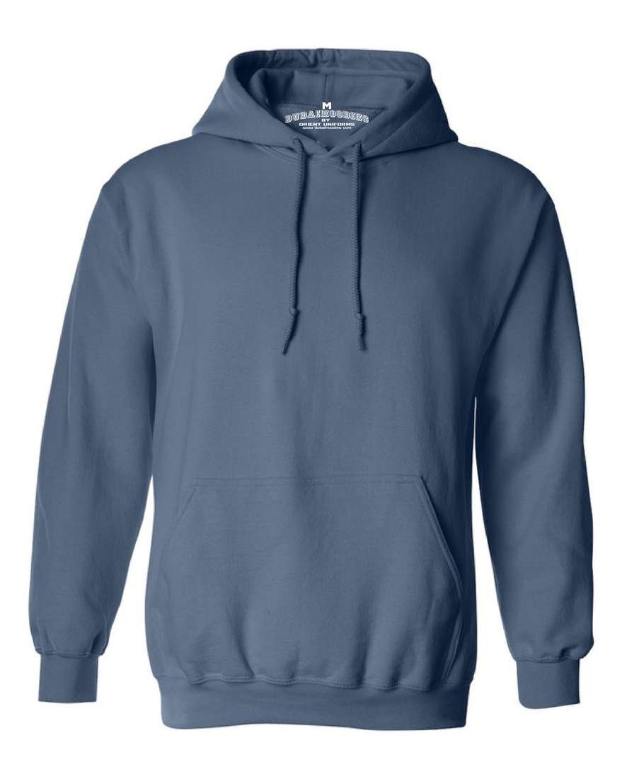 Indigo Blue Basic Hoodie UAE