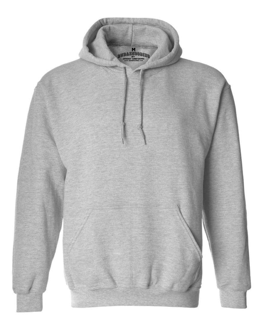 Sports Gray Basic Hoodie UAE