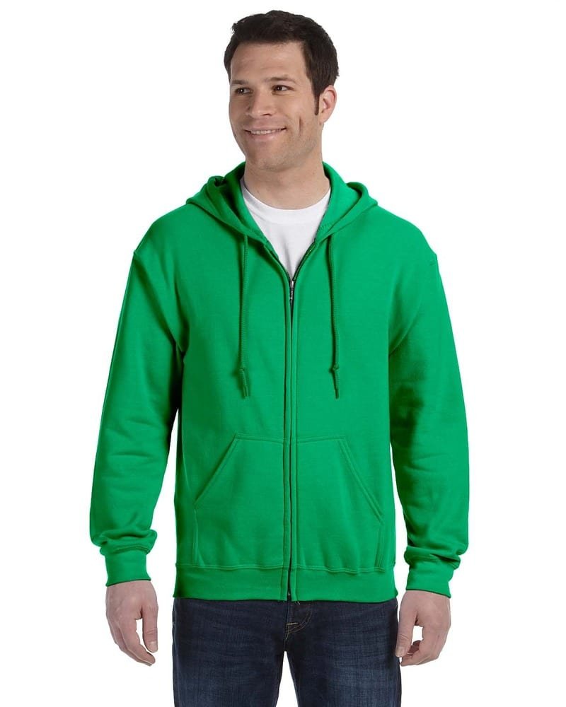 Green Hoody With Zipper Hoodies Jacket UAE