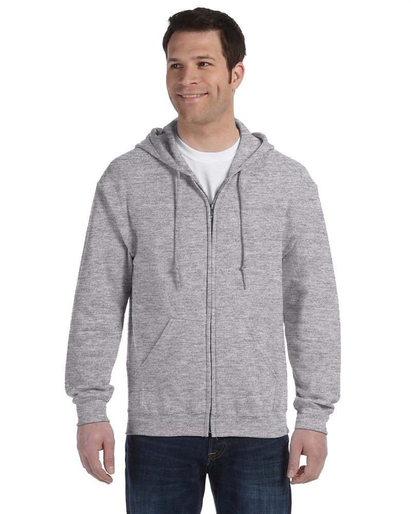 Light Gray Hoody With Zipper Hoodies Jacket UAE