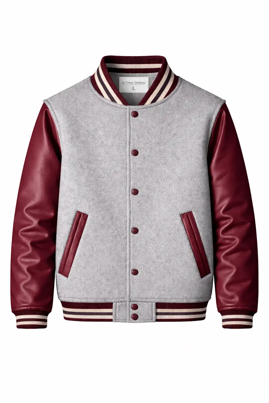 Senior Jacket Maroon White UAE